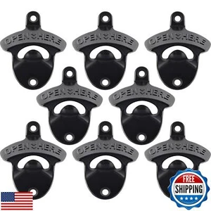 HAIICEN Wall Mounted Bottle Opener, Bulk Post Mount Soda Cap Opener for Bar K - Picture 1 of 5
