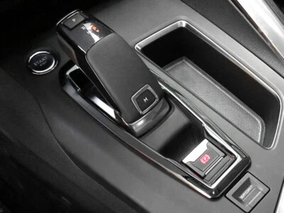 Para Peugeot 3008 GT 2016-2018 ABS interior brilhante acabamento da tampa do painel de câmbio de marchas - Imagem 1 de 4