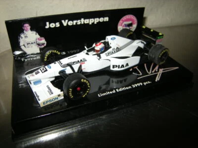 1:43 Minichamps Tyrrell Ford 025 1997 Verstappen Formel 1 in OVP Limited Edition - Bild 1 von 2