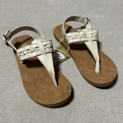 Женские стринги с капюшоном Flojos Renata верх с ремешком на лодыжке цвет слоновой кости желтовато-коричневый размер 8 - Изображение 1 из 4