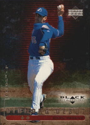 1999 Black Diamond Double #108 Carl Pavano DD /2500 - NM-MT - Image 1 of 2