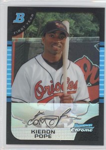 2005 Bowman Draft Chrome Refractor Kieron Pope #BDP54
