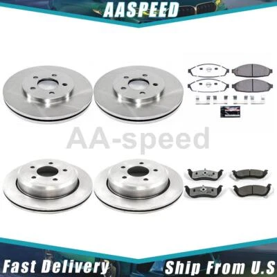 Kit Pastillas Freno y Rotores Ford Crown Victoria 2011 2010 2009 2008 2007 2006 Foto 1 de 4