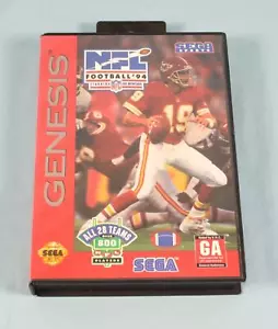 * Videojuego de fútbol americano 1994 protagonizado por Joe Montana (Sega Genesis, 1993) de la NFL - Imagen 1 de 2