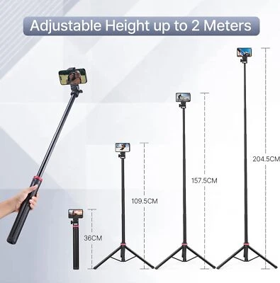 ULANZI MT-79 Extendable Aluminum Tripod Phone Tripod For Camera Smartphone - Image 1 of 4