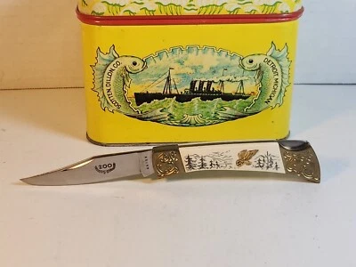 Vintage American Eagle Folding 200th Anv Pocket Knife 3" Stainless Steel Blade - Image 1 of 4