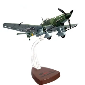 1/72 Segunda Guerra Mundial Alemán Stuka Junkers Ju-87G1 Modelo de Bombardero de Buceo Restaurar Avión Original - Imagen 1 de 14