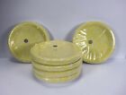 Spritz 8.5" LOT OF 6 20ct Yellow Printed Paper Dinner Plates Total 120 USA MADE