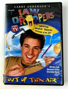 Larry Anderson's Jaw Droppers DVD Volume1 Out Of Thin Air Learn Magic Tricks - Imagen 1 de 3