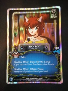 Yu Yu Hakusho TCG CCG Koto the MC TR7 Betrayal Spirit Pack 5 tarjetas de aluminio - Imagen 1 de 2