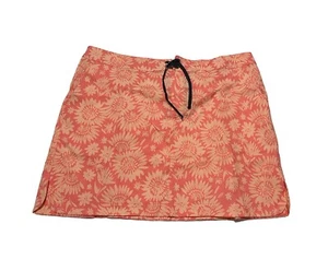 NEW Ripskirt Summer Sunlight Sport Skirt Size 2XL Pockets Pink Floral Print Tie - Picture 1 of 3