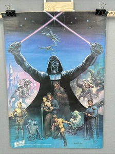 Vintage Star Wars Das Imperium schlägt zurück Cola 1980 Filmplakat Darth Vader - Bild 1 von 23