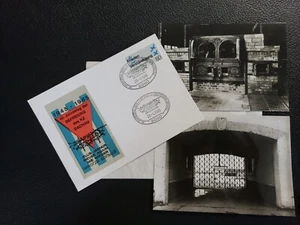 April 28 1985 first day of issue cover dachau remembrance-w/2 photo postcards - Picture 1 of 5