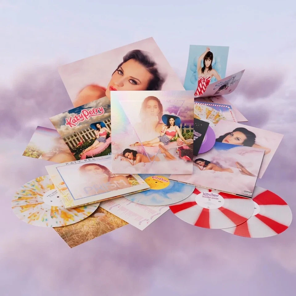 Katy Perry ￼Individually Number CATalog Collector Boxset Colored Vinyl Preorder - Image 1 of 4