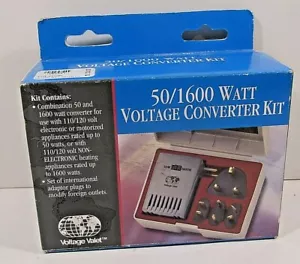 Voltage Valet 50/1600 Watt Voltage Converter Kit for replacement parts AS-IS - Picture 1 of 7