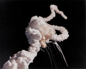 New 11x14 NASA Photo: Tragic Space Shuttle Challenger Explosion After Lift Off - Picture 1 of 1