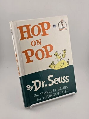 Vintage Collectible Hop on Pop Book 1963 Dr. Seuss. Early Edition Beginner Books - Image 1 of 4
