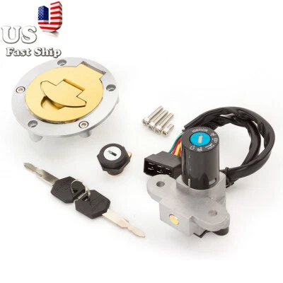 FXCNC Ignition Switch Fuel Gas Cap Lock W/2xKeys Fits Ducati Monster620 2003 US - Изображение 1 из 4