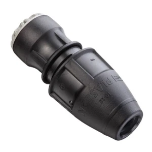 Plasson pushfit 25mm x 14mm - 18mm other pipe universal coupling / adaptor. MDPE - Picture 1 of 5