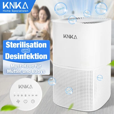  Luftreiniger H13 HEPA Filter Allergiker 99,97% Allergie Ionisator fur 60m³ Raum - Bild 1 von 4