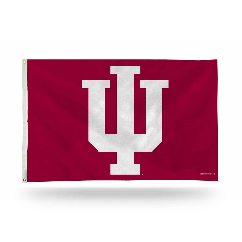 3x5 outdoor Flag - NCAA - Indiana Hoosiers - Image 1 of 3