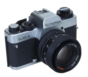 Rolleiflex SL 35 E Rollei HFT 50mm f 1.8 Planar "funktioniert nicht" (Ref#K-883) - Bild 1 von 13