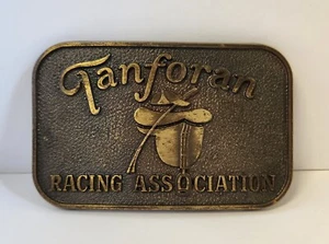 Vintage Tanforan Racing Association Gürtelschnalle Vollblutpferde San Bruno CA - Bild 1 von 7