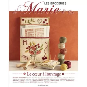 Französische Broderie Kreuzstich Zeitschrift Marie & Cie Nr.12 - Bild 1 von 1