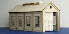 single track engine shed with  square windows  - LCC B 00-09