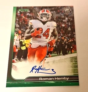 2025 Pulse Future Premiere Signatures verde #PF-ROH Roman Hemby XRc automático - Imagen 1 de 2