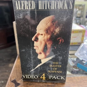 Alfred Hitchcock's Video 4 Pack Box Set (VHS, 2000) Horror Suspense Sealed NEW - Picture 1 of 8