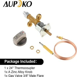 1Set 65Mbar Low Pressure Propane Control Valve Kit for Outdoor Fireplace Firepit - Picture 1 of 9