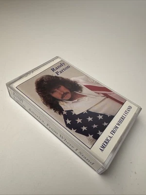 Randy Parton - America, From Where I Stand - Cassette RARE 1991 Dolly Parton - Image 1 of 4