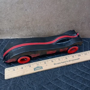 Red and Black Derby Racing Car Wooden Vintage Model - Unknown Year or Make - Picture 1 of 7