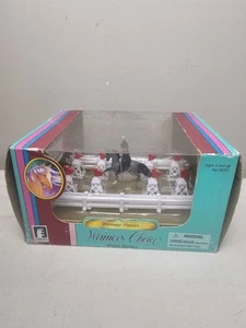 Vintage Winners Choice Dressage Playset 39701 Micro Horses 1997 Gray Black Horse - Picture 1 of 6