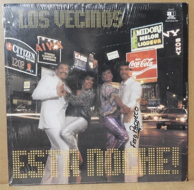 LOS VECINOS "Esta Noche!" 1984 (ALGAR/ALG45) Merengue EX/EX!! - Image 1 of 4