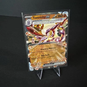 Pokémon TCG Toxtricity ex Paradox Rift 100/182 Holo Double Rare - Picture 1 of 10