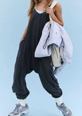 Mono Free People Movement Hot Shot lavado negro pequeño A001866 Foto 1 de 4