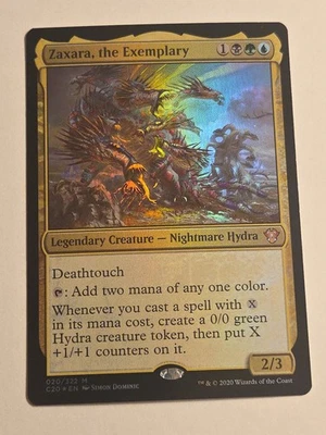 Zaxara, the Exemplary FOIL X1 C20 MTG Commander 2020 - Image 1 of 2