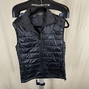REI Pertex Quantum Eco Vest Mens Small Black Quilt Primaloft Puffer Lightweight - Picture 1 of 7