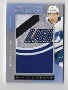 2021-22 Black Diamond Rookie Team Logo Jumbos Patch #RTL-RC Ross Colton (D) - Picture 1 of 1