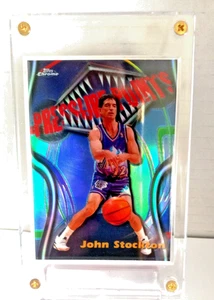 1997-98 Topps Chrome Seasons Best Refractor John Stockton Utah Jazz Card #4 - Bild 1 von 4