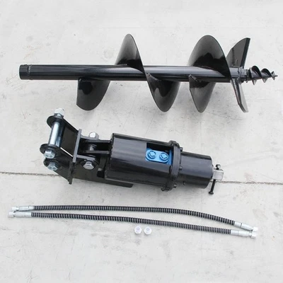 200mm Auger Drill 30mm Pin for 1.8T Mini Excavator 2025 new model, free shipping - Image 1 of 4
