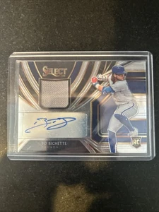 2020 Panini Select Bo Bichette Rookie RC Patch Relic Auto #RJA-BO /209 Blue Jays - Picture 1 of 2