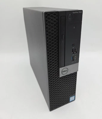Dell OptiPlex 7050 SFF i7-7700 3.6 8GB RAM 256GB NVME SSD Windows 11 Desktop PC - Image 1 of 4