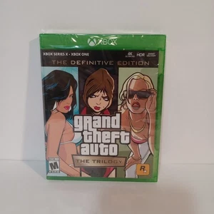 Grand Theft Auto The Trilogy - Definitive Edition (Xbox One / Xbox Series X) New - Afbeelding 1 van 5