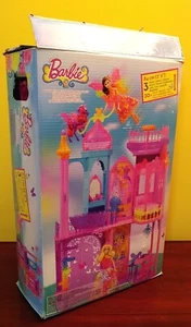 Großes Prinzessinnen Schloss Barbie und die geheime Tür Mattel BLP42 unbespielt  - Bild 1 von 9