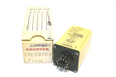 NEW AGASTAT SSC22BCA TIMING RELAY - Image 1 of 2
