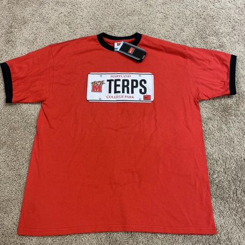 New Nike College Park University of Maryland UMD Terps XL Shirt- New Cover
