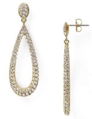 $75 NWT NADRI GOLD PLATED TEARDOP EARRING- JC306 - Image 1 of 2
